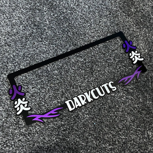 Overlay for small license plate PL