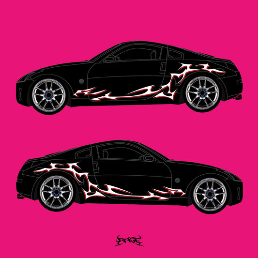 Coupe Rage Livery - Nissan 350z