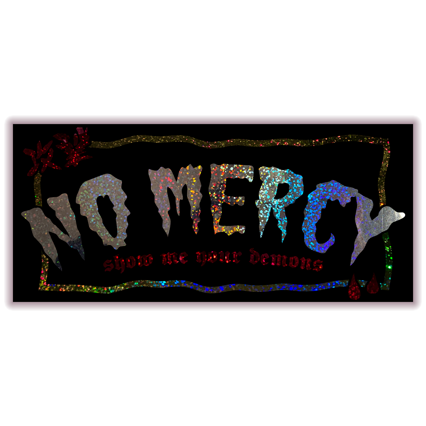 NO MERCY SLAP DIE-CUT