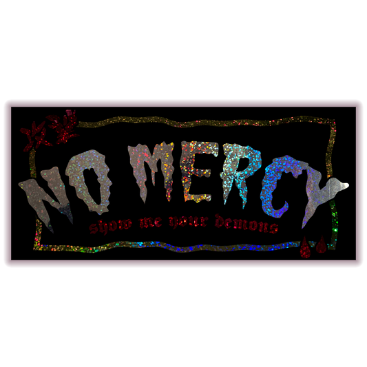 NO MERCY SLAP DIE-CUT
